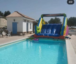 Pista americana hinchable Heroes