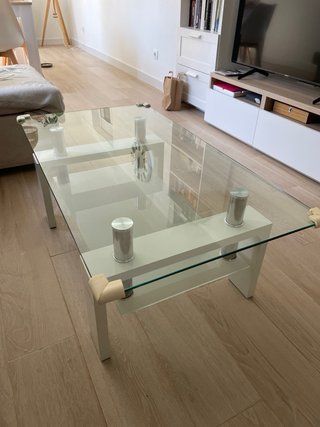 Mesa de centro cristal