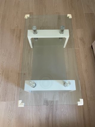 Mesa de centro cristal