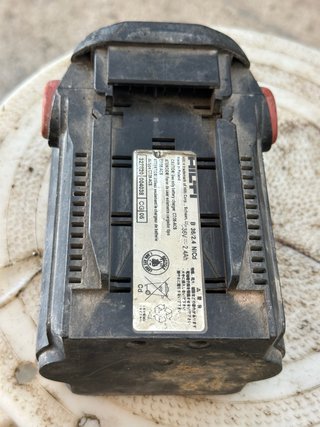 Batería 36 Volt hilti no se se funciona