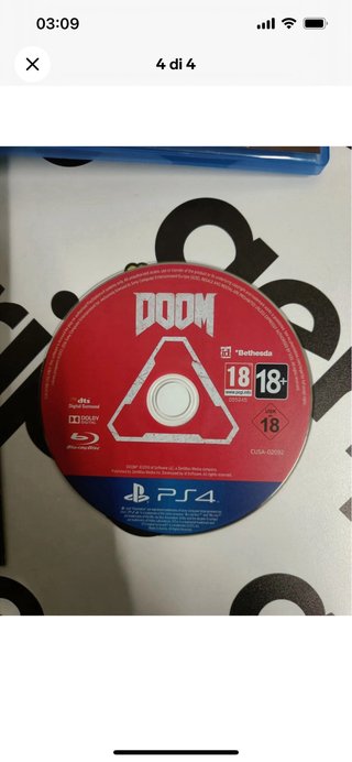 Doom PS4 (PlayStation 4) Shooter