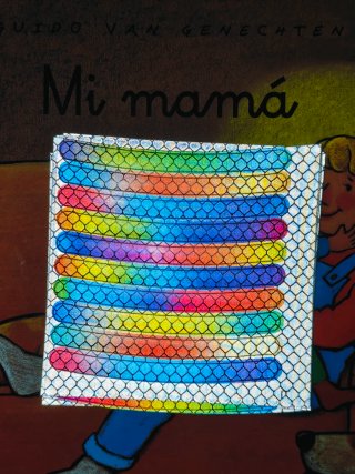 Tiras reflectantes ruedas coche multicolor