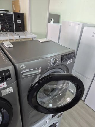 LAVADORA HOOVER 8kg 1600RPM GRIS inverter