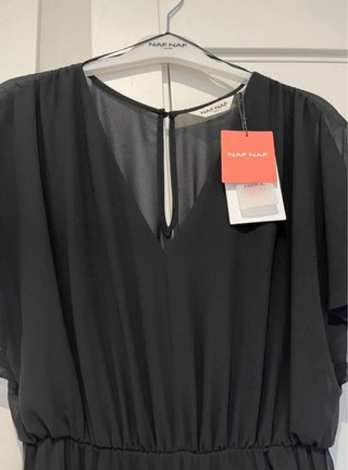 Vestido Naf Naf Negro Talla S