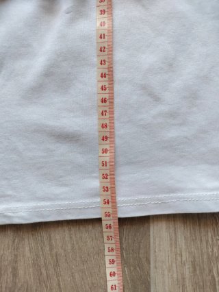 Camiseta Stella H blanca con encaje Talla S