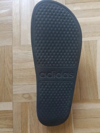 Chanclas Adidas piscina azul y turquesa