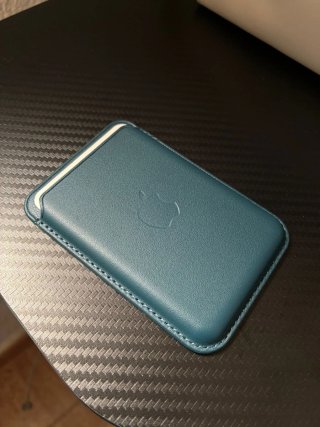 Cartera MagSafe Apple Azul no original