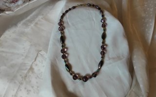Collana vintage perle di Murano