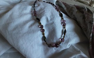 Collana vintage perle di Murano