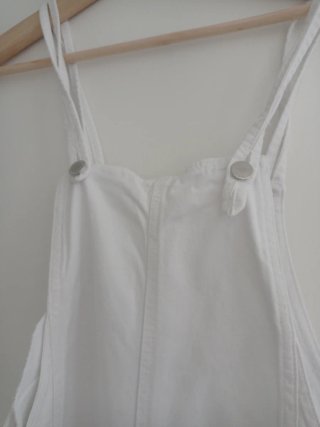 Mono vaquero blanco mujer