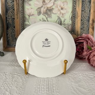 Taza y plato Royal Albert Gossamer.