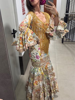 Traje Flamenca Confecciones Roal Talla 34/36