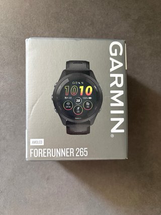 Garmin Forerunner 265 Nero nuovo come da foto