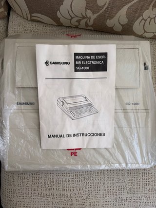 Máquina de escribir electrónica Samsung SQ-1000