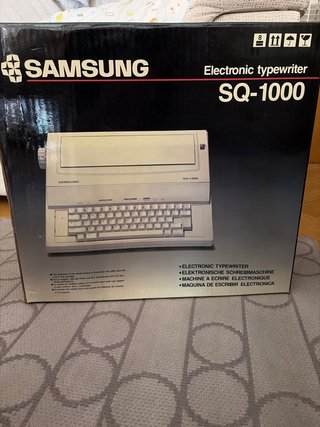 Máquina de escribir electrónica Samsung SQ-1000
