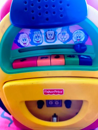 Radio Cassette Fisher Price Juguete