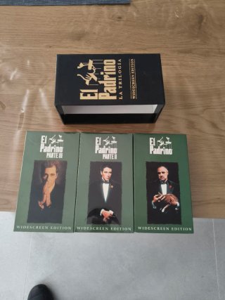 Trilogía El Padrino VHS Edición Widescreen
