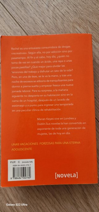 Novela Rachel se va de viaje