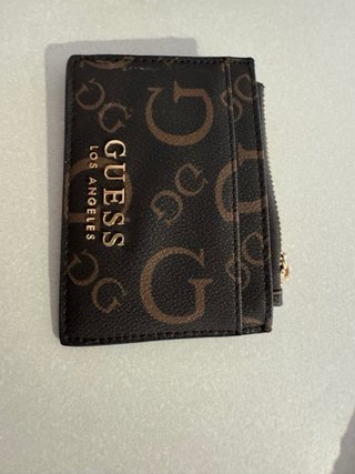 Cartera pequeña Guess marrón