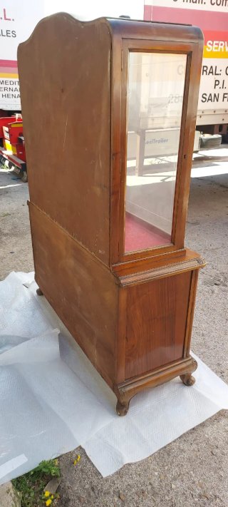 Vitrina/Aparador Estilo Luis XV Madera