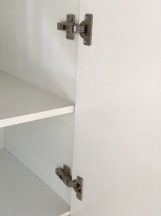 Mueble auxiliar almacenaje blanco