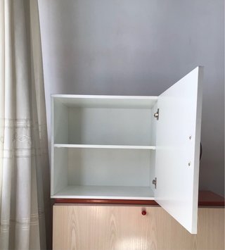 Mueble auxiliar almacenaje blanco