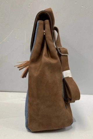 Mochila Frida Kahlo Azul y Marrón