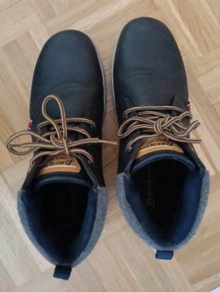 Botines sport chico azul marino
