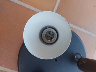 Plafón de techo 3 focos orientables negro.