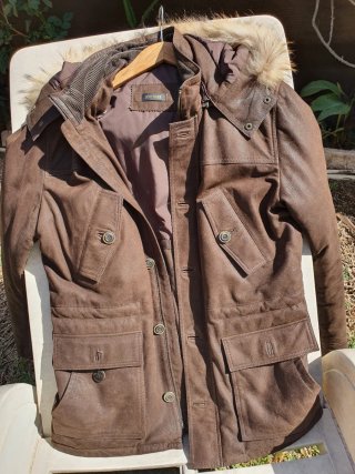 Chaquetón Lottusse Piel Marrón