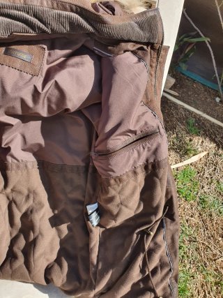 Chaquetón Lottusse Piel Marrón