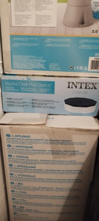 Piscina Intex Metal Frame 3.7m