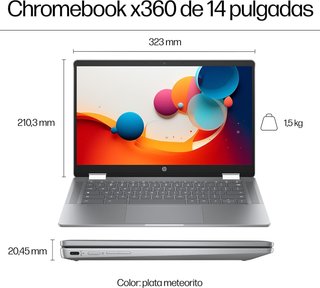 HP portátil 14 pulgadas táctil intel