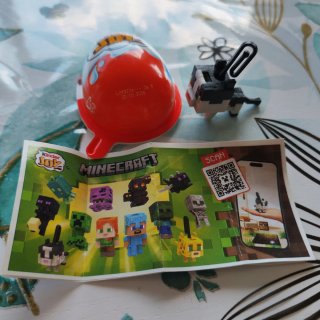 Kinder Joy Collezione Minecraft Gatto VC3400
