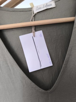 Vestido Verano Luz de Luna Verde Oliva Talla Única