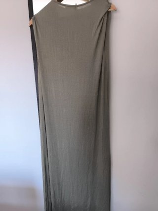 Vestido Verano Luz de Luna Verde Oliva Talla Única