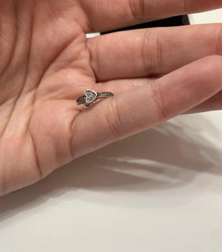 Pendientes Corazón Pandora Plata de Ley