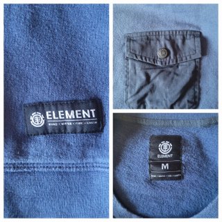 Sudadera Element azul talla M