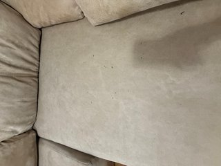 Sofá chaise longue beige tela