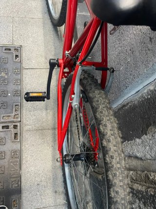 Bicicleta roja EMT SOUL