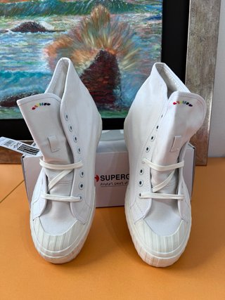 Superga blancas unisex talla 41
