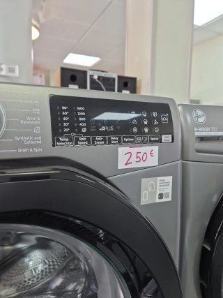 LAVADORA HOOVER H-WASH 350 9KG 1600RPM GRAPHITE