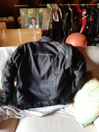 Chaqueta de moto Bela negra