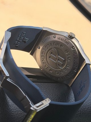 Reloj Hublot Geneve Quartz Plata