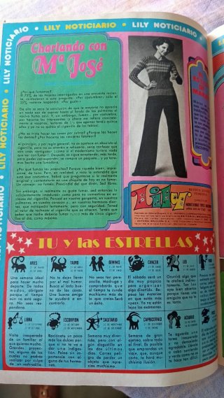 Revistas Lily encuadernadas. Del 716 al 809.