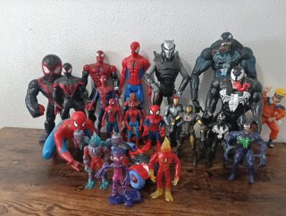 Lote Figuras Acción Marvel y Anime