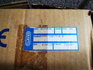 Caja General Protección CLAVED AC11036 y AC11011