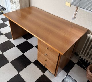 Mesa de despacho madera 160x87 cm