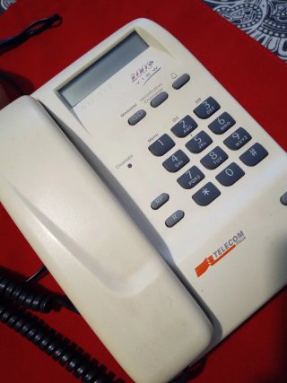 Telefono fisso vintage Telecom Italia bianco