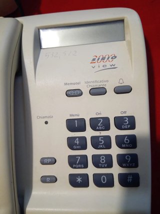 Telefono fisso vintage Telecom Italia bianco